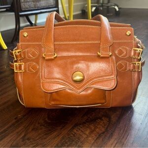Maxx New York Tan Leather Tote